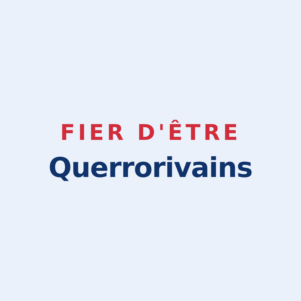 Sticker « Fier d'être Querrorivains » — design pour Querrieu