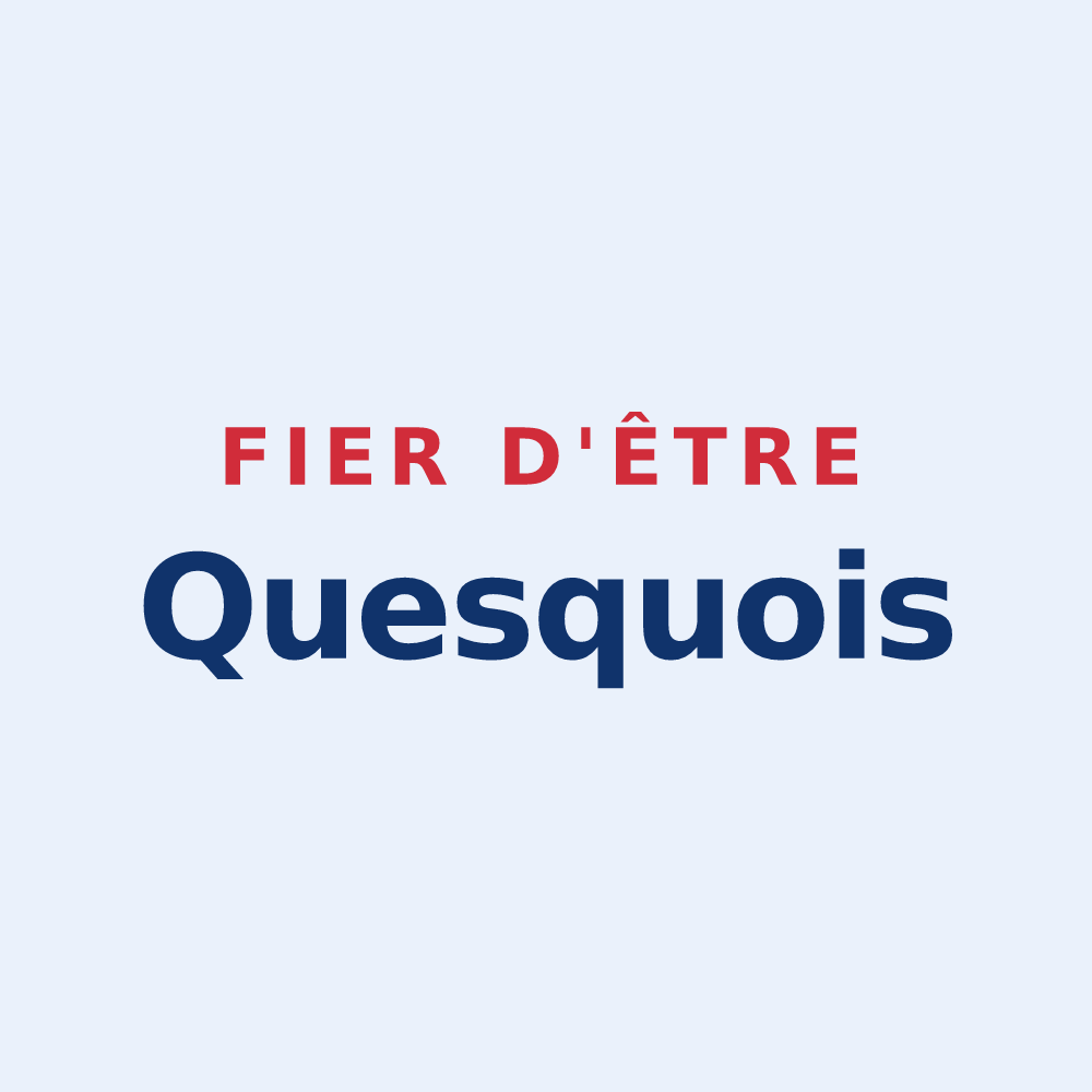 Sticker « Fier d'être Quesquois » — design pour Quesques