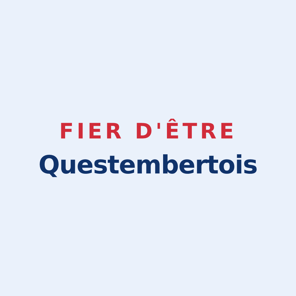 Sticker « Fier d'être Questembertois » — design pour Questembert