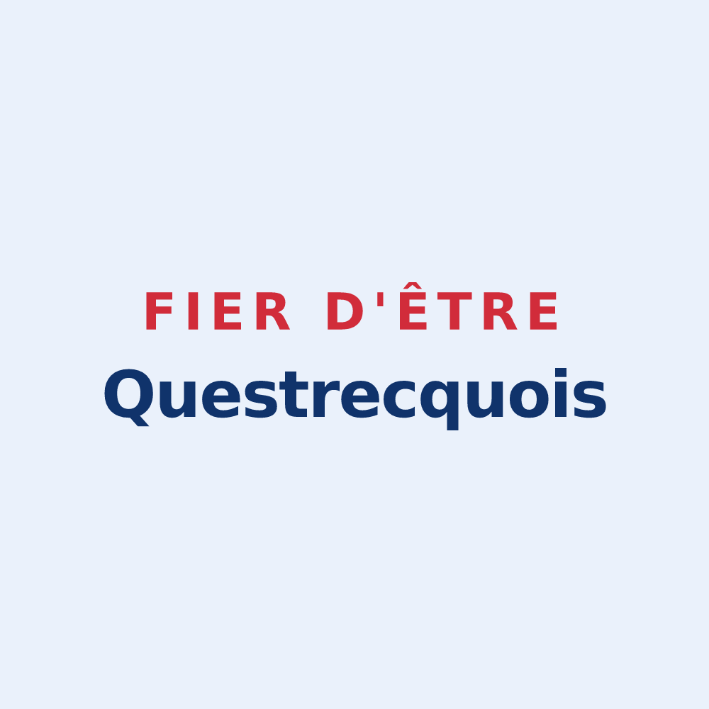 Sticker « Fier d'être Questrecquois » — design pour Questrecques