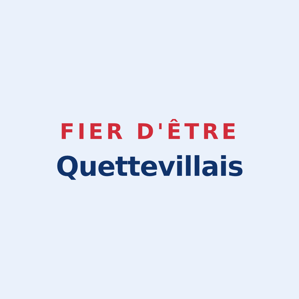 Sticker « Fier d'être Quettevillais » — design pour Quetteville