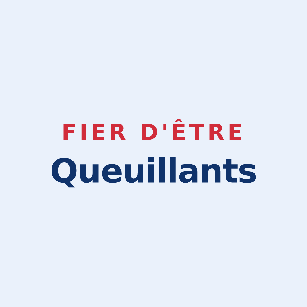 Sticker « Fier d'être Queuillants » — design pour Queuille