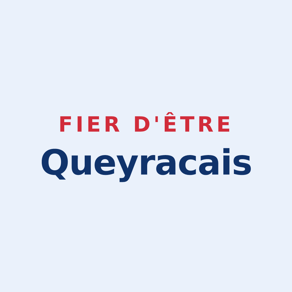 Sticker « Fier d'être Queyracais » — design pour Queyrac