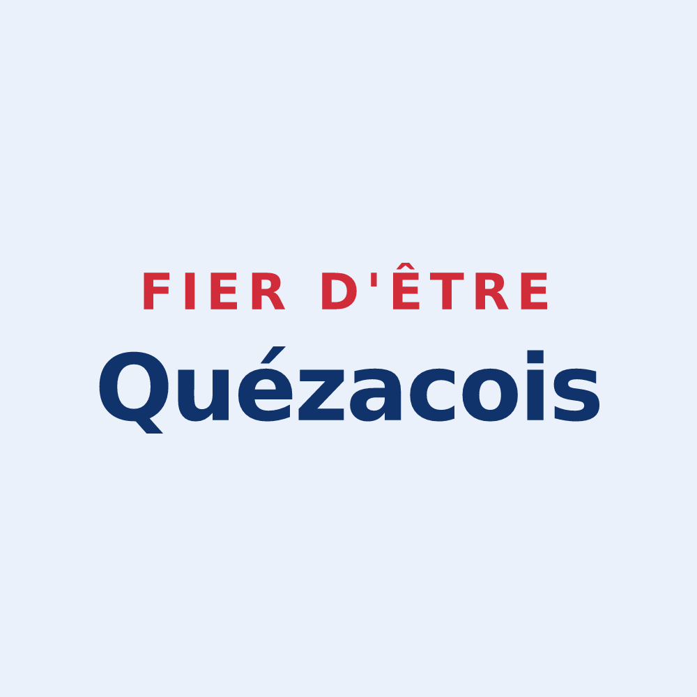 Sticker « Fier d'être Quézacois » — design pour Quézac