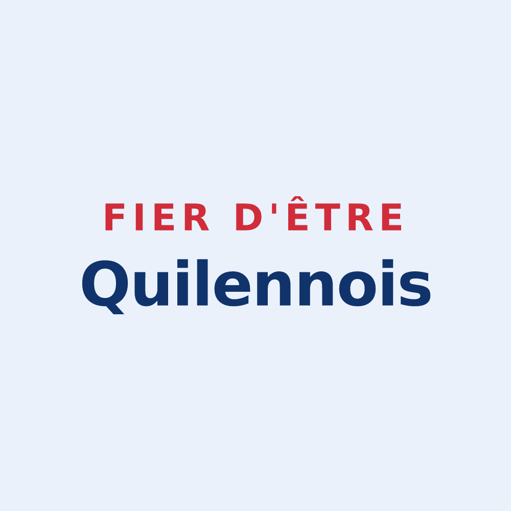 Sticker « Fier d'être Quilennois » — design pour Quilen