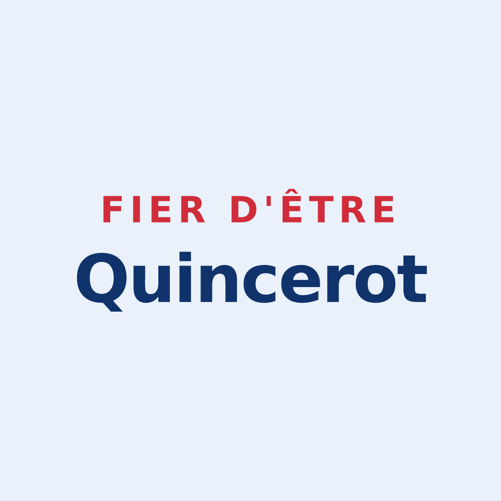 Sticker « Fier d'être Quincerot » — design pour Quincieu