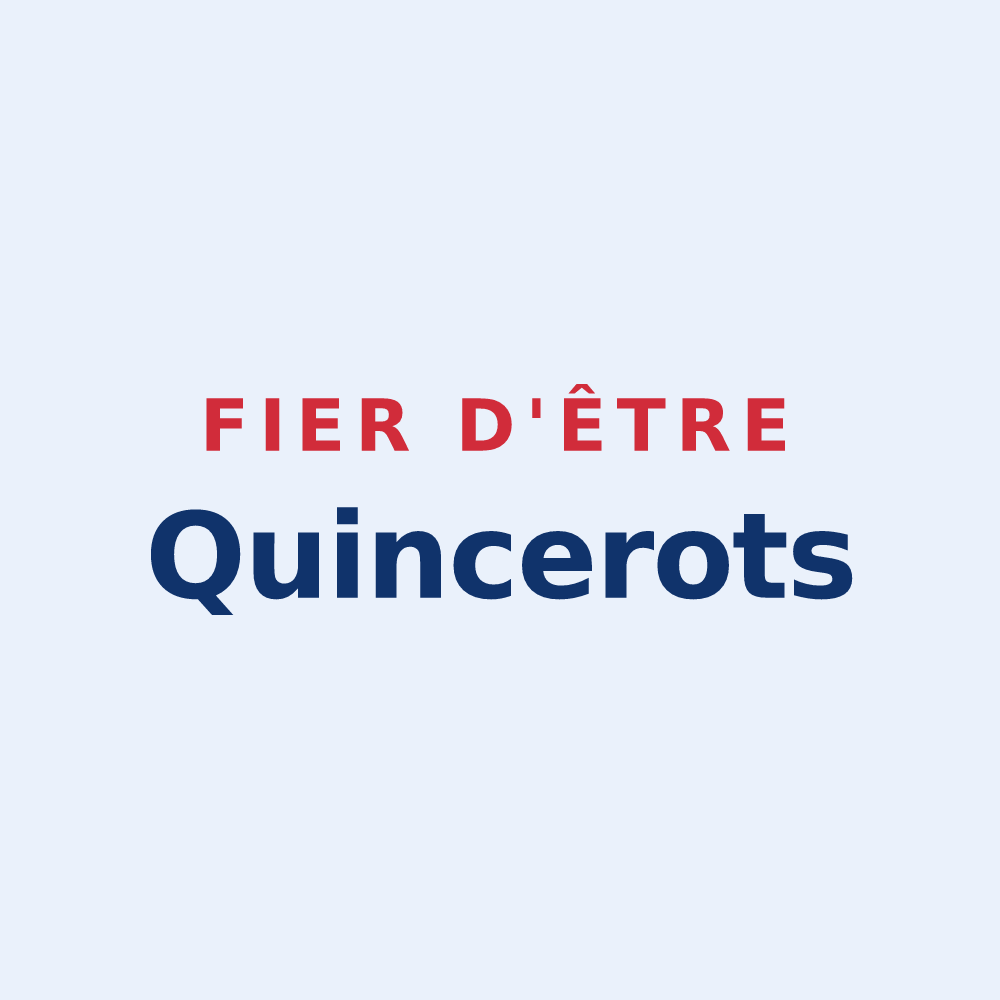 Sticker « Fier d'être Quincerots » — design pour Quincieux