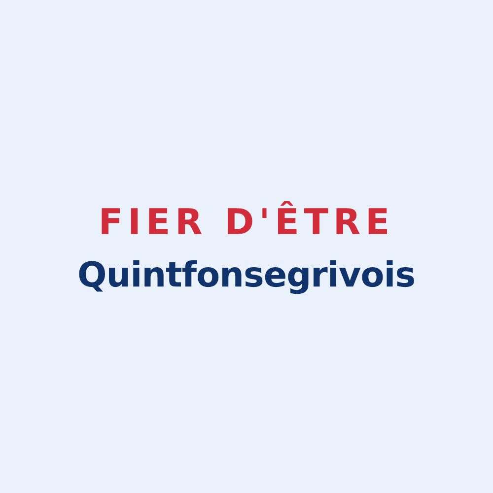 Sticker « Fier d'être Quintfonsegrivois » — design pour Quint-Fonsegrives