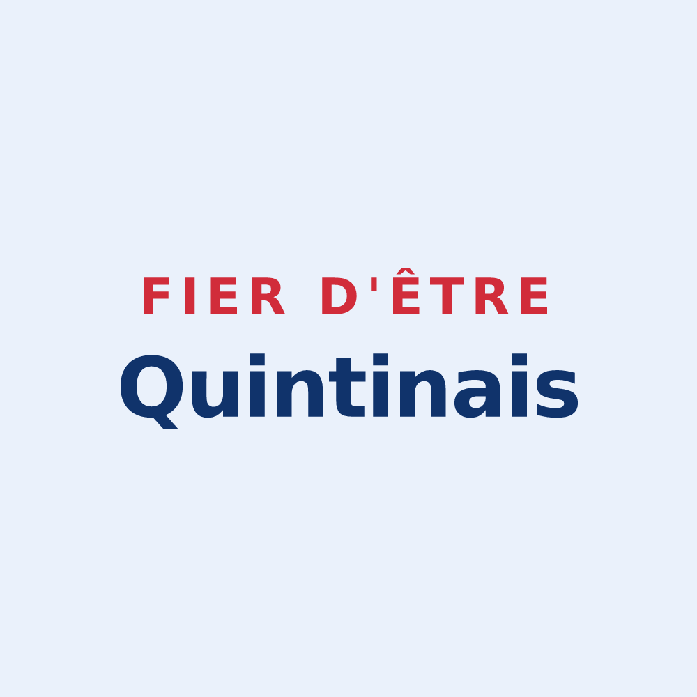 Sticker « Fier d'être Quintinais » — design pour Quintin