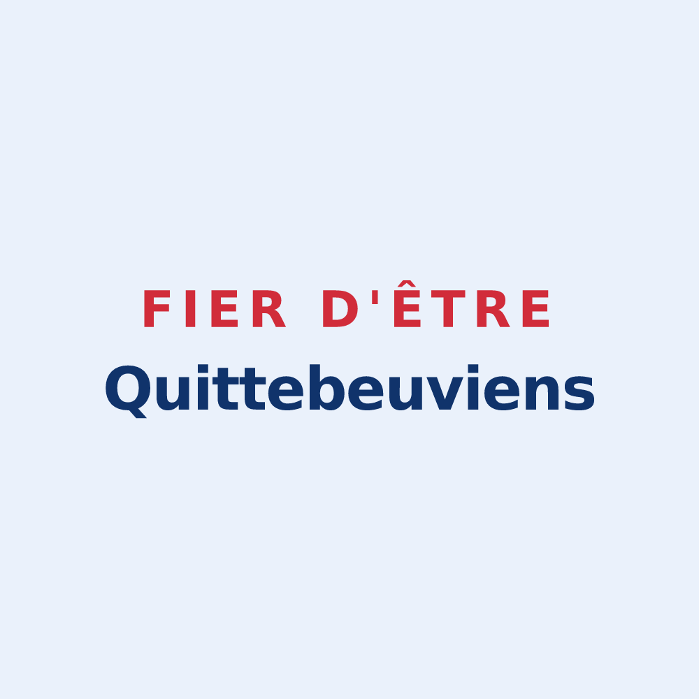 Sticker « Fier d'être Quittebeuviens » — design pour Quittebeuf