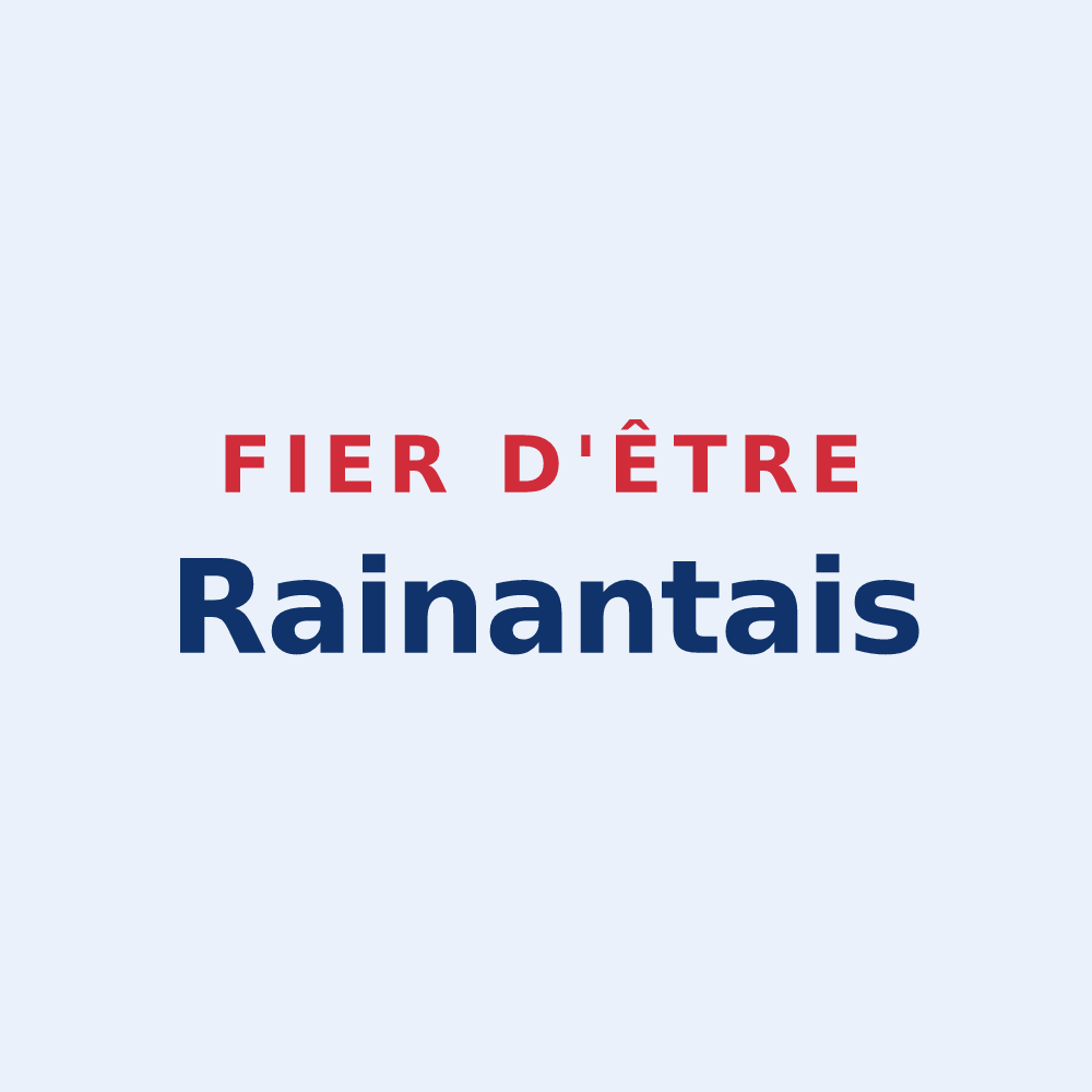 Sticker « Fier d'être Rainantais » — design pour Rainans