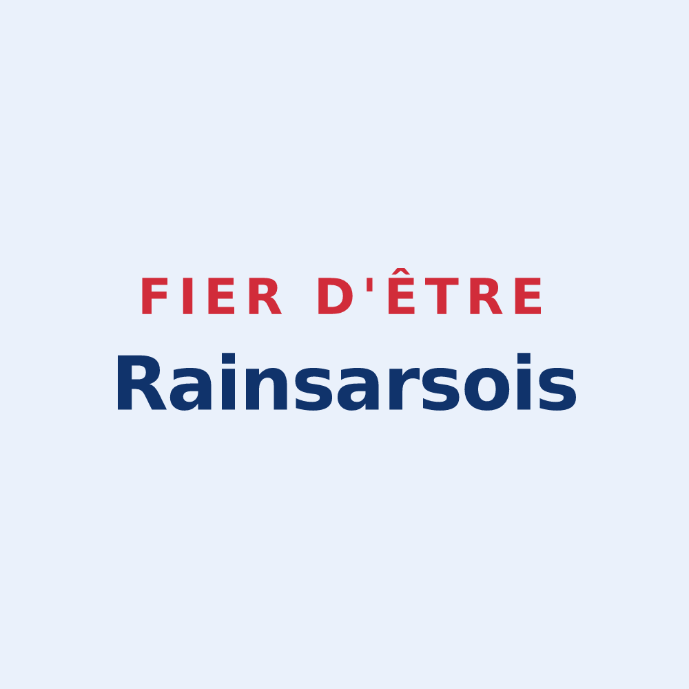 Sticker « Fier d'être Rainsarsois » — design pour Rainsars