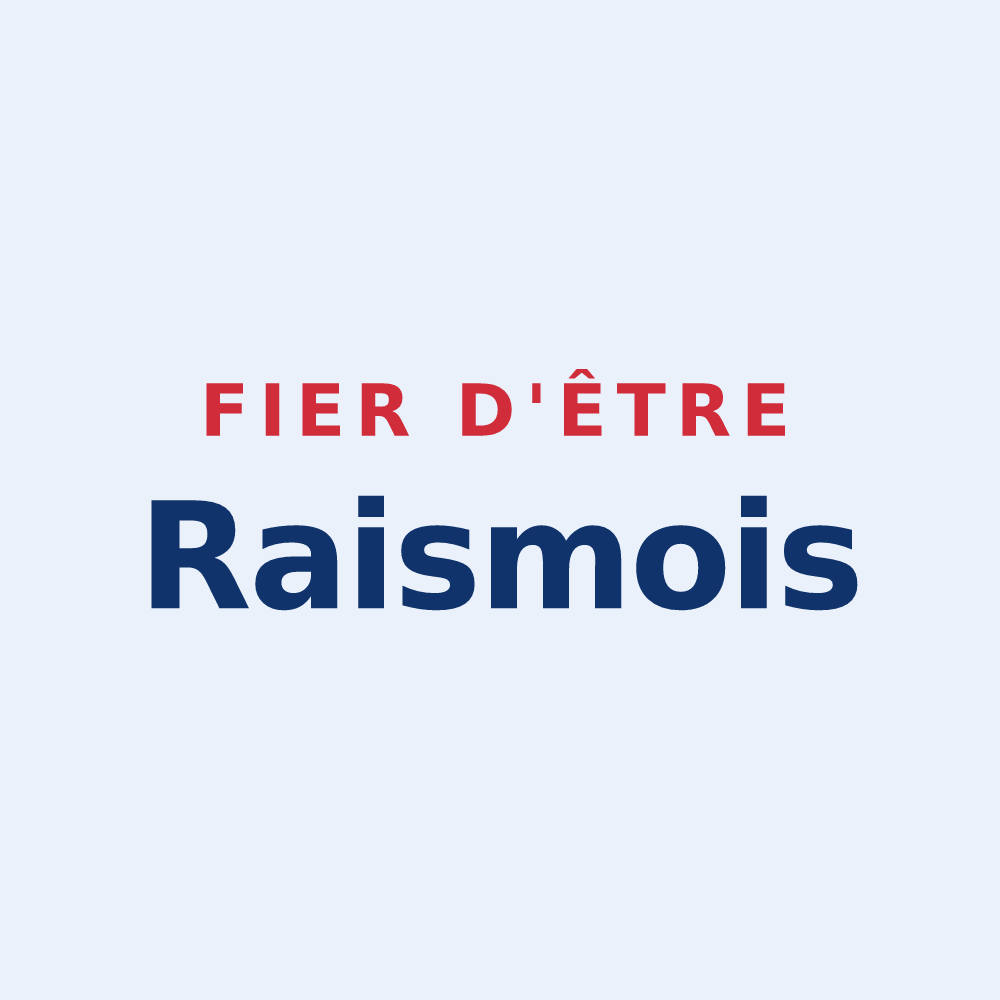 Sticker « Fier d'être Raismois » — design pour Raismes