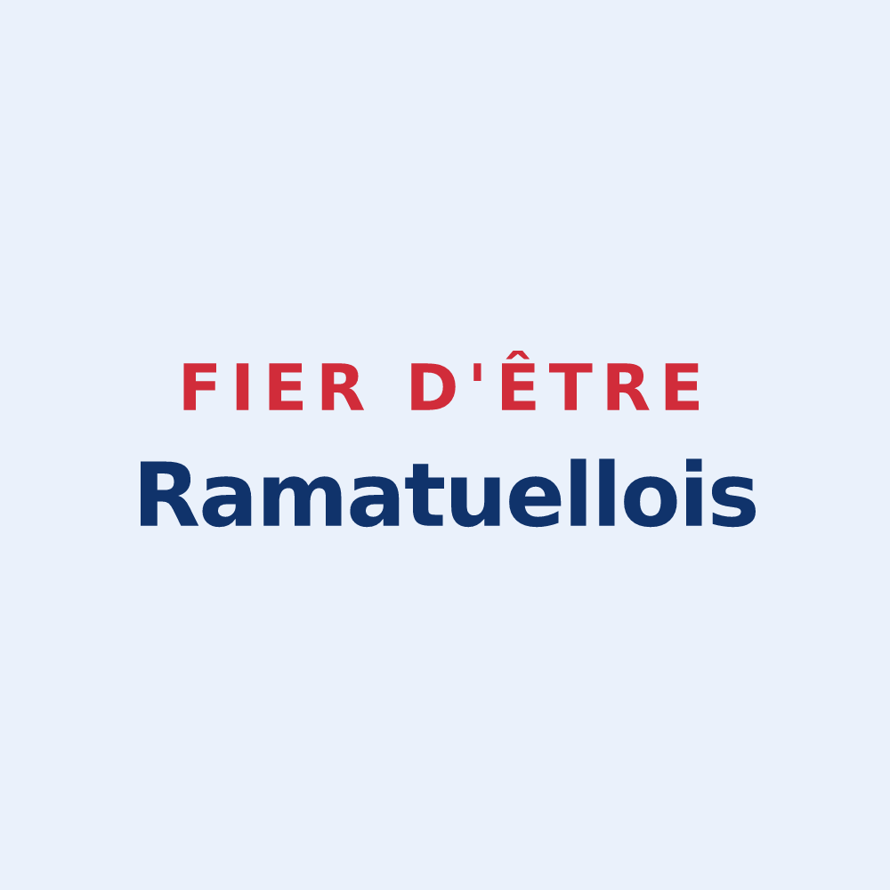 Sticker « Fier d'être Ramatuellois » — design pour Ramatuelle