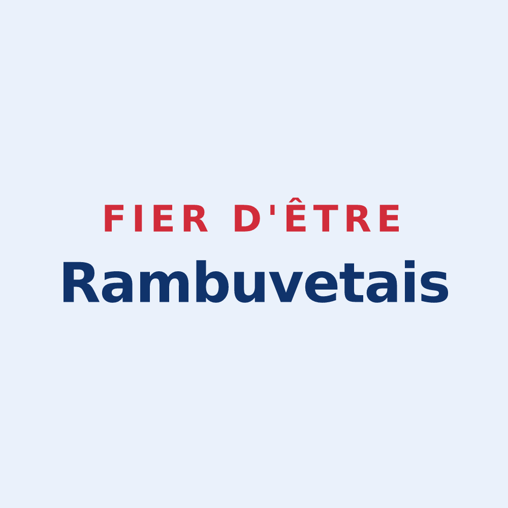 Sticker « Fier d'être Rambuvetais » — design pour Rambervillers
