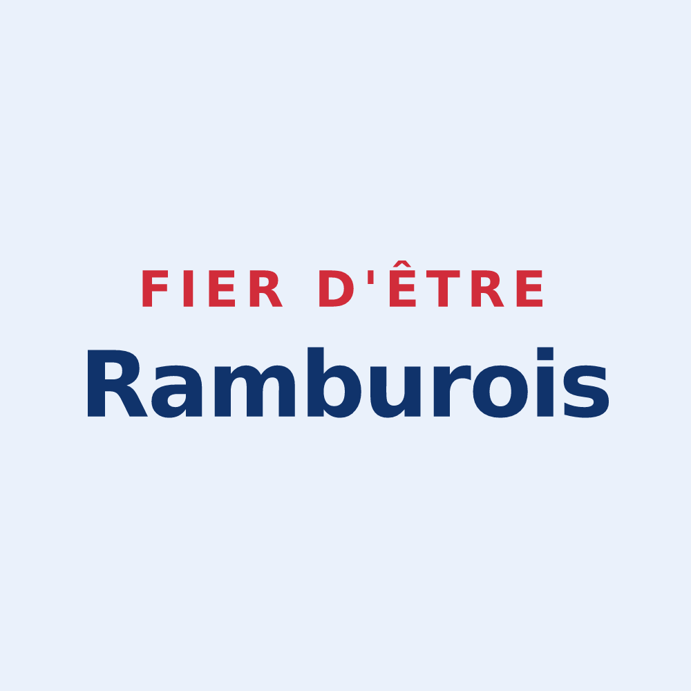 Sticker « Fier d'être Ramburois » — design pour Rambures