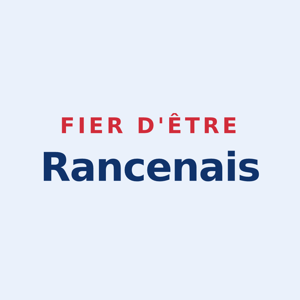 Sticker « Fier d'être Rancenais » — design pour Rancenay