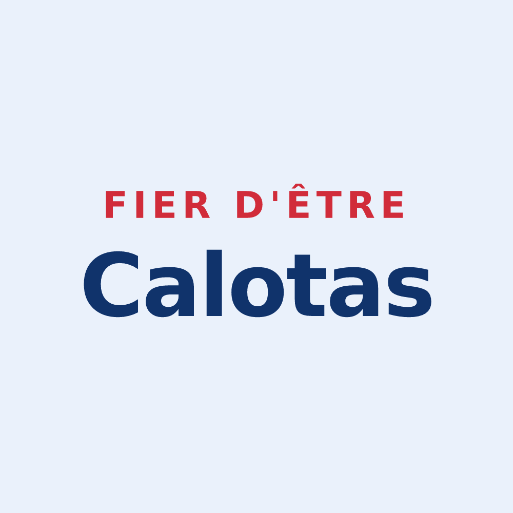 Sticker « Fier d'être Calotas » — design pour Rances