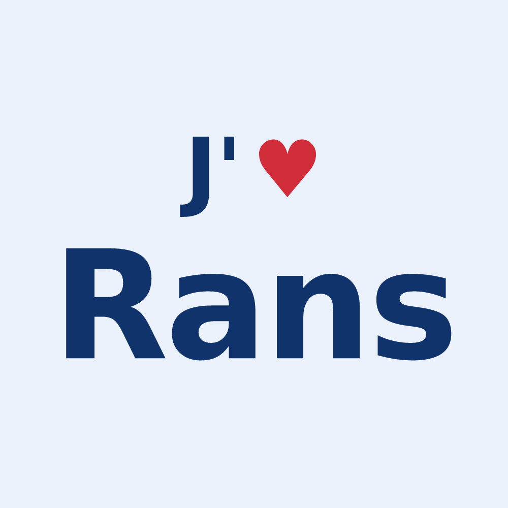 Sticker personnalisé Rans — design J'aime Rans