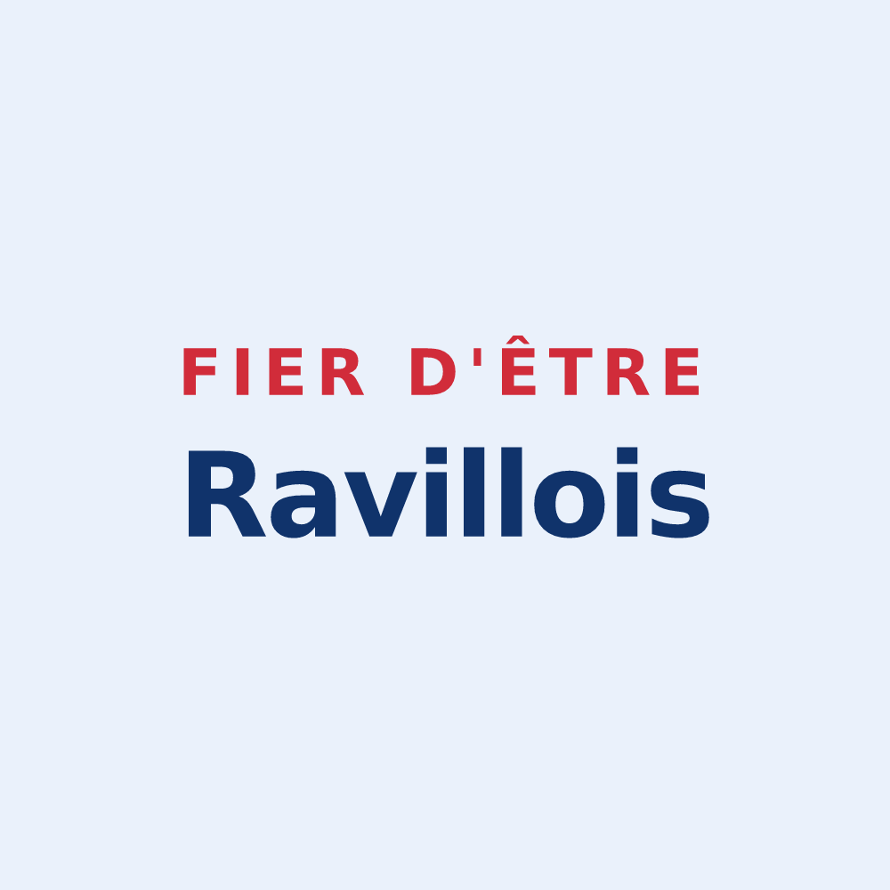 Sticker « Fier d'être Ravillois » — design pour Raville-sur-Sânon