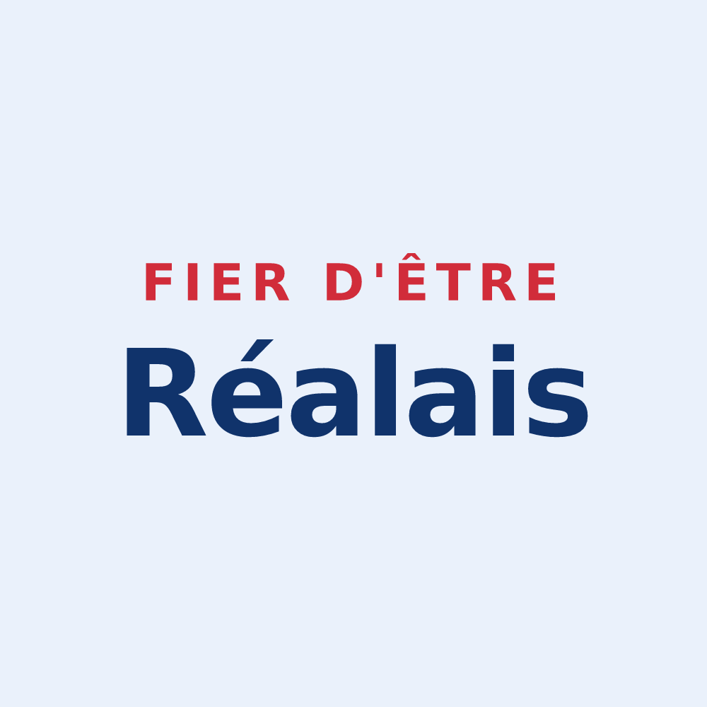 Sticker « Fier d'être Réalais » — design pour Réal