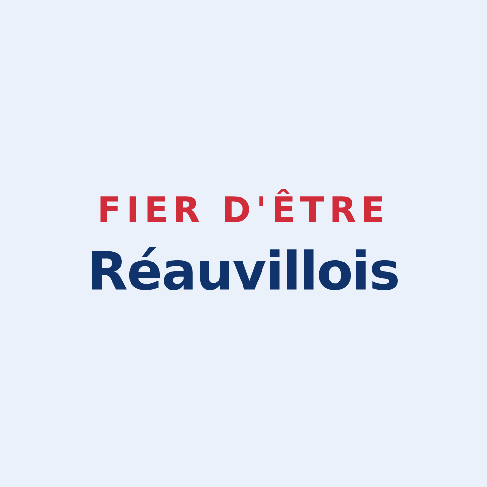Sticker « Fier d'être Réauvillois » — design pour Réauville