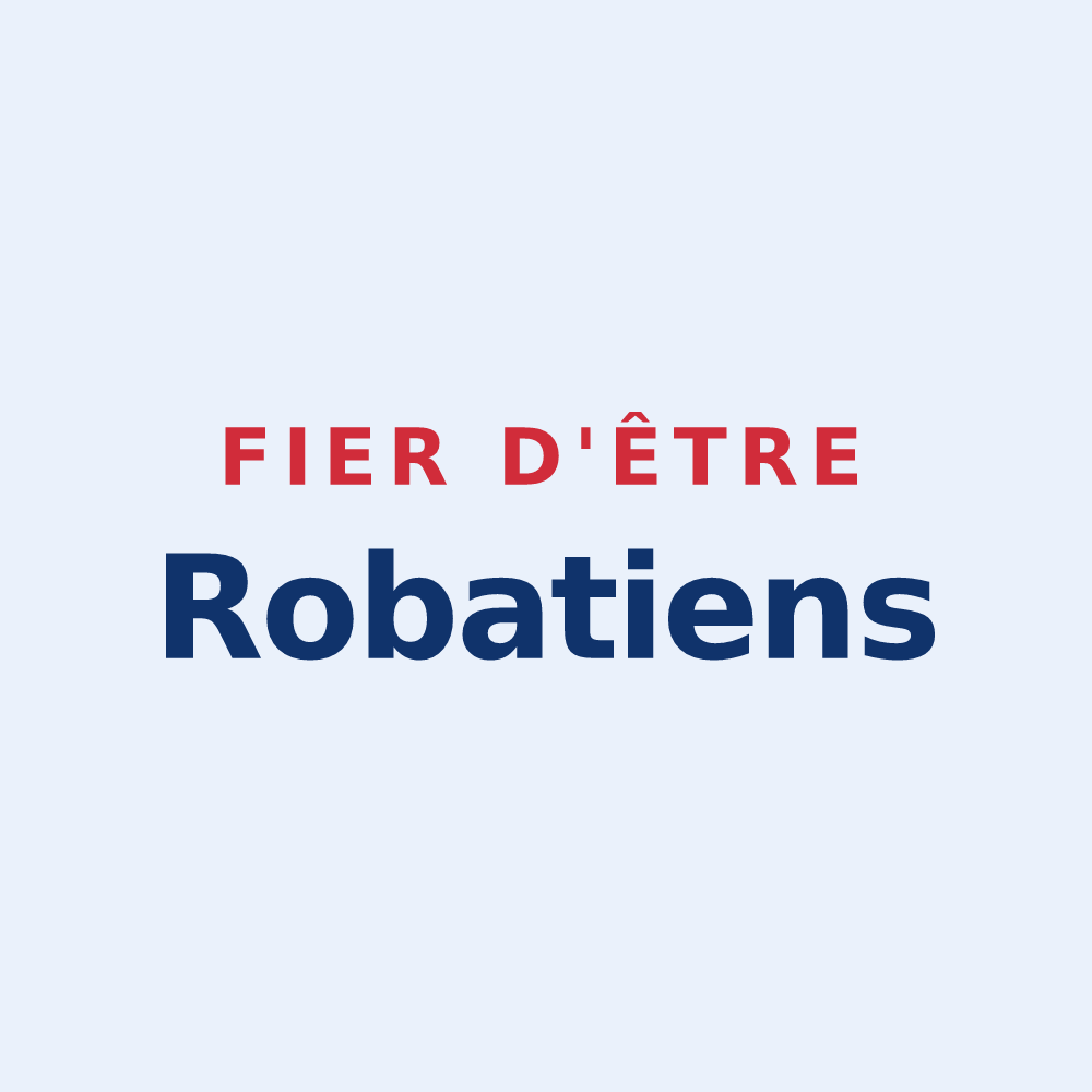 Sticker « Fier d'être Robatiens » — design pour Rebets