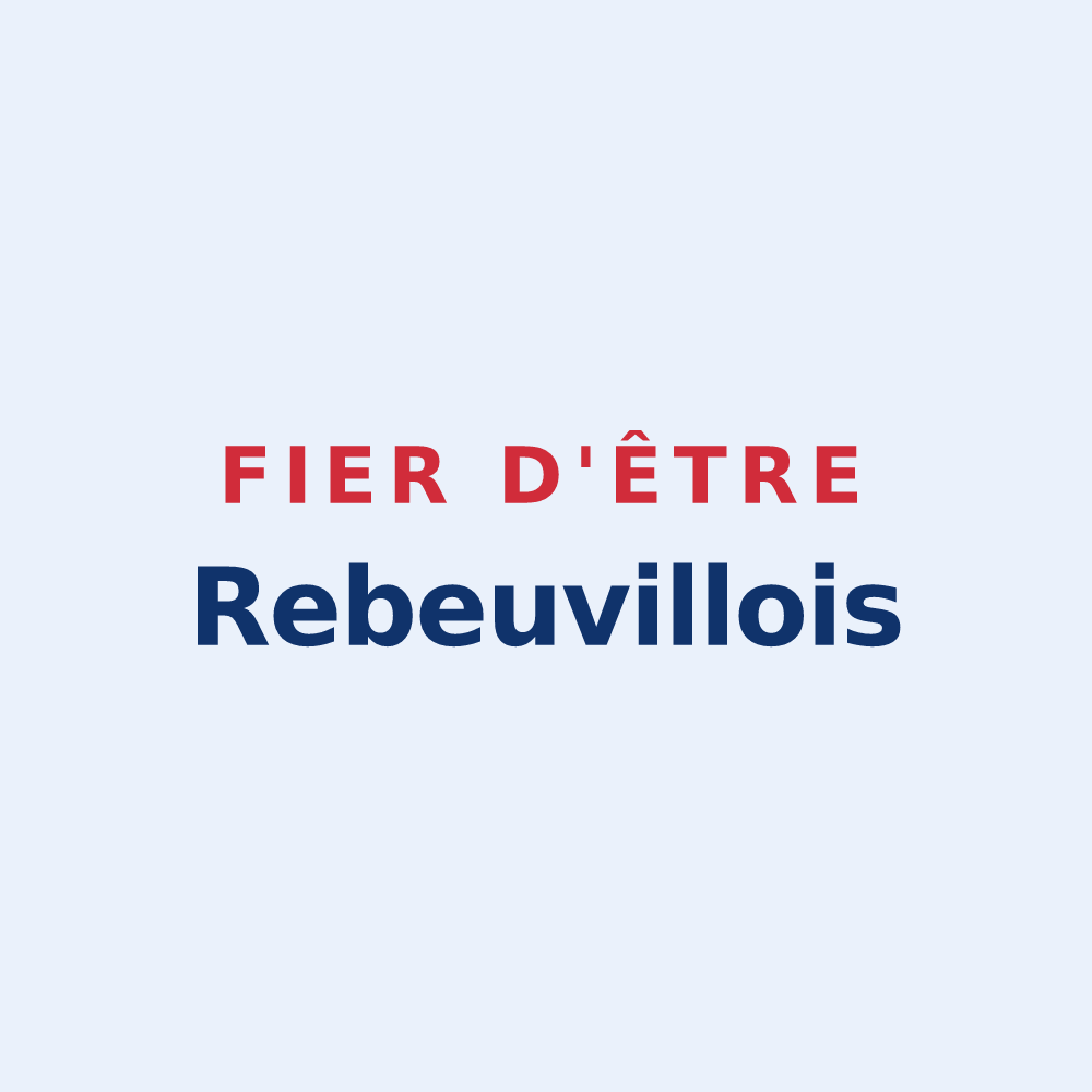 Sticker « Fier d'être Rebeuvillois » — design pour Rebeuville