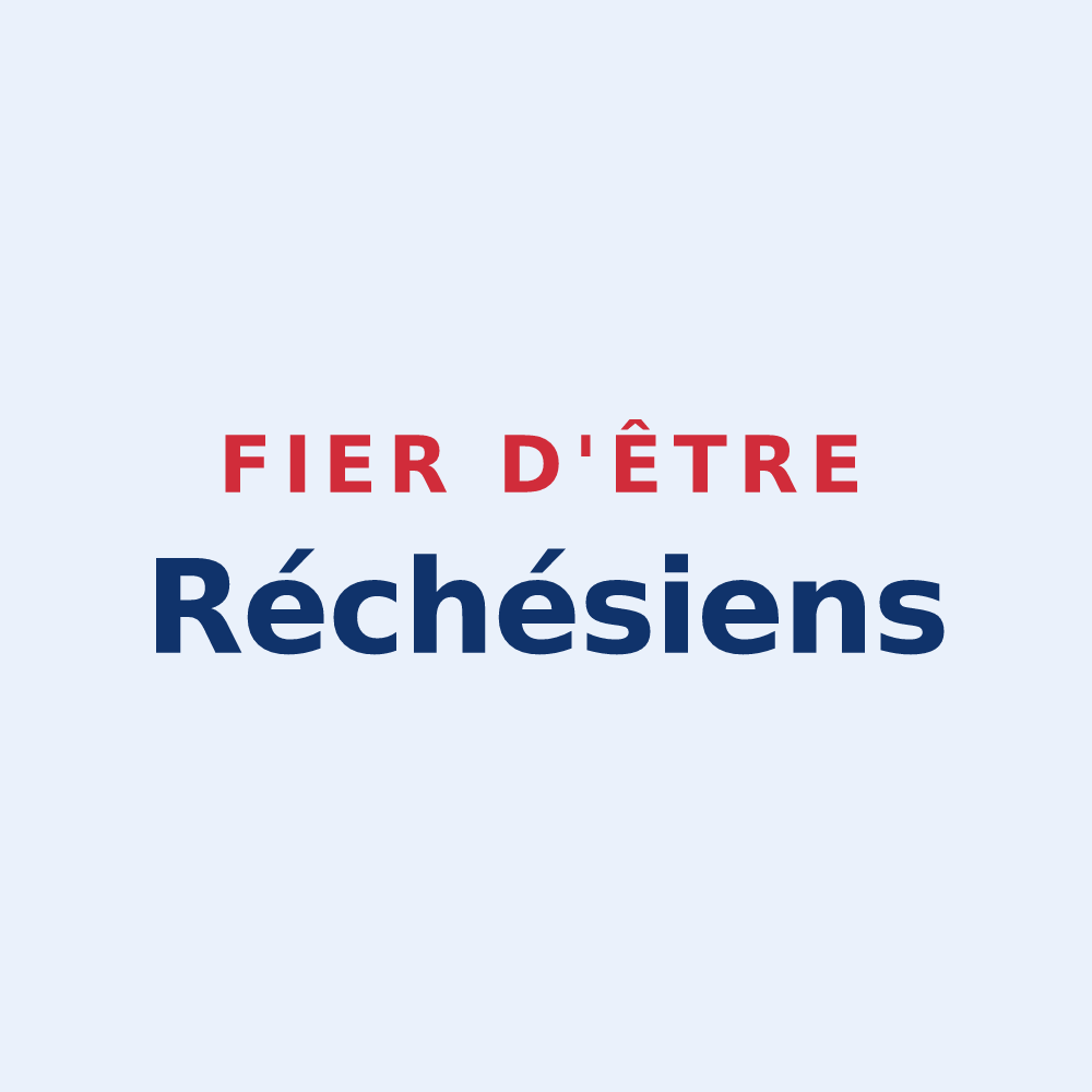 Sticker « Fier d'être Réchésiens » — design pour Réchésy