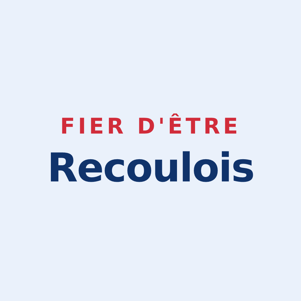 Sticker « Fier d'être Recoulois » — design pour Recoules-de-Fumas