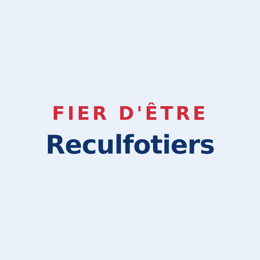 Sticker « Fier d'être Reculfotiers » — design pour Reculfoz