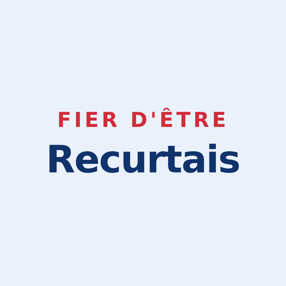 Sticker « Fier d'être Recurtais » — design pour Recurt