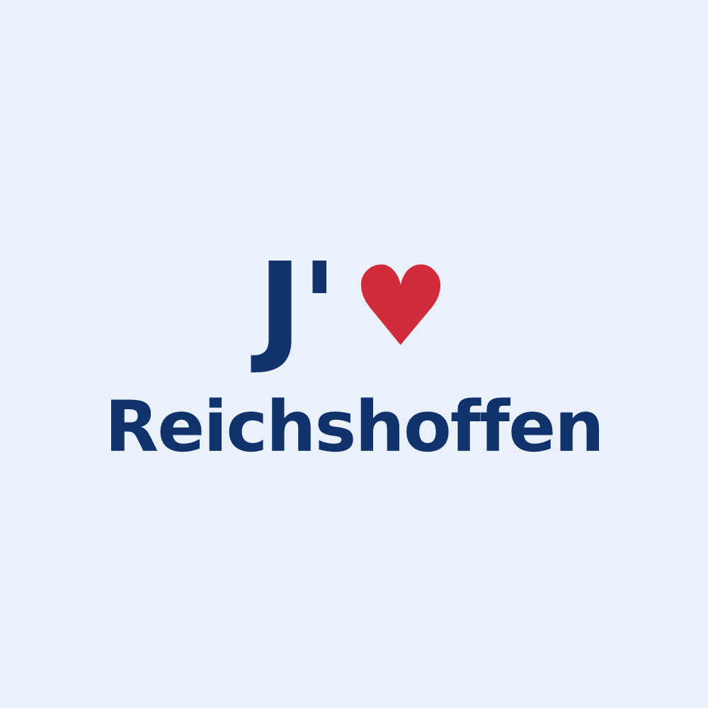 Sticker personnalisé Reichshoffen — design J'aime Reichshoffen