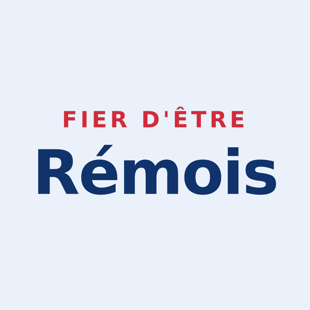 Sticker « Fier d'être Rémois » — design pour Reims