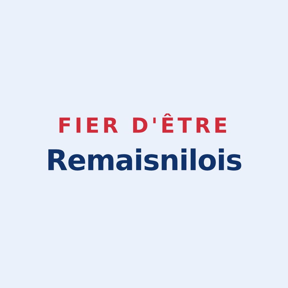 Sticker « Fier d'être Remaisnilois » — design pour Remaisnil