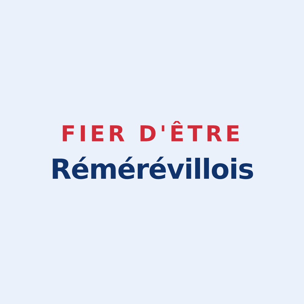 Sticker « Fier d'être Rémérévillois » — design pour Réméréville