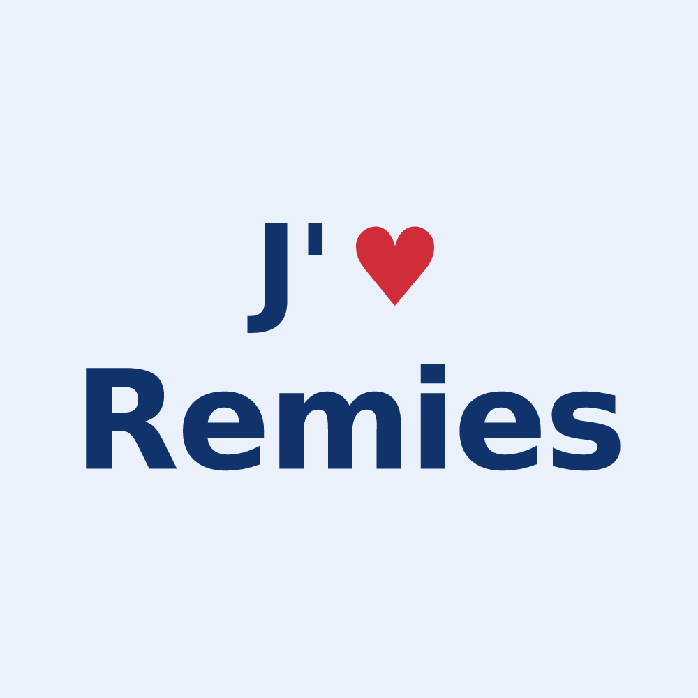 Sticker personnalisé Remies — design J'aime Remies
