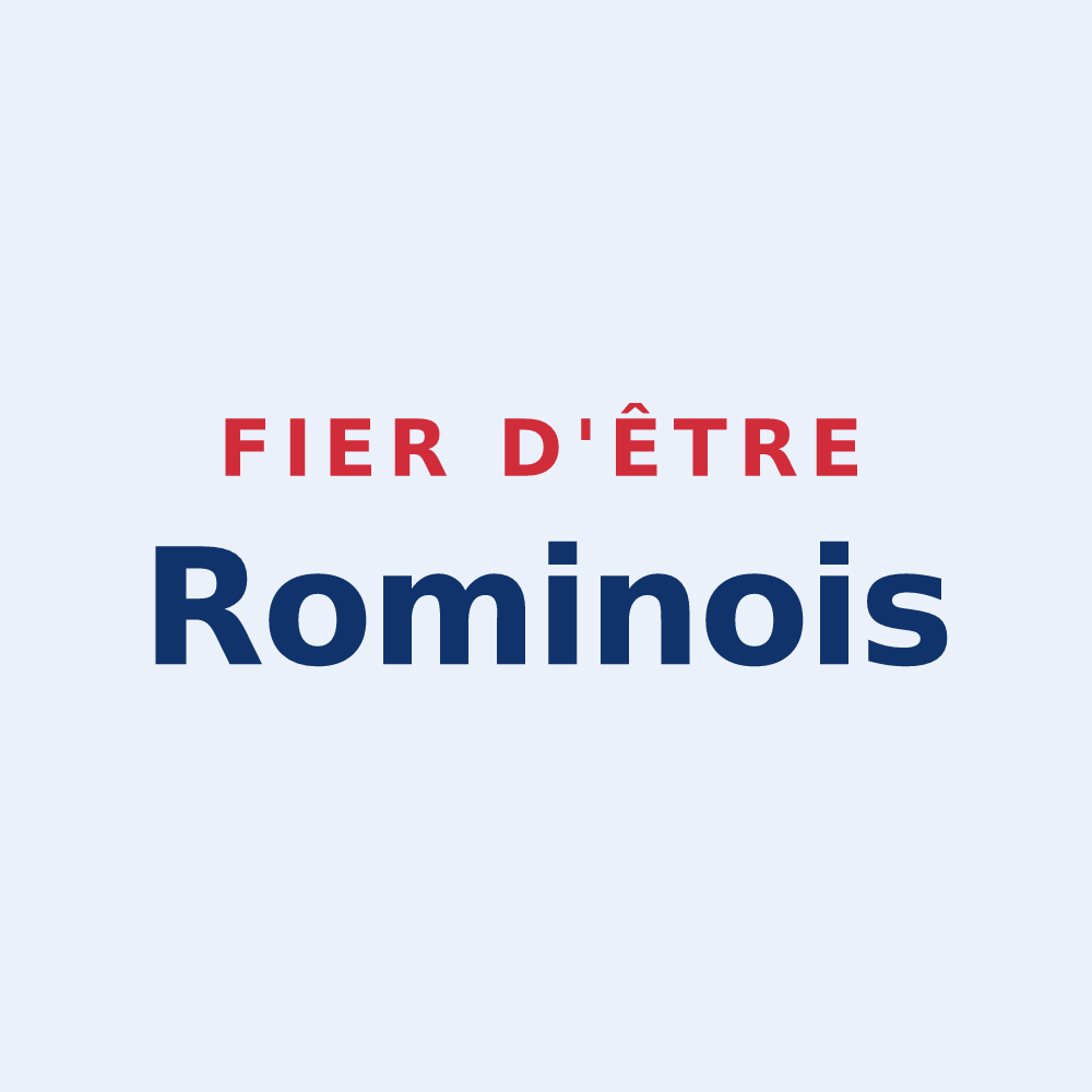 Sticker « Fier d'être Rominois » — design pour Rémilly