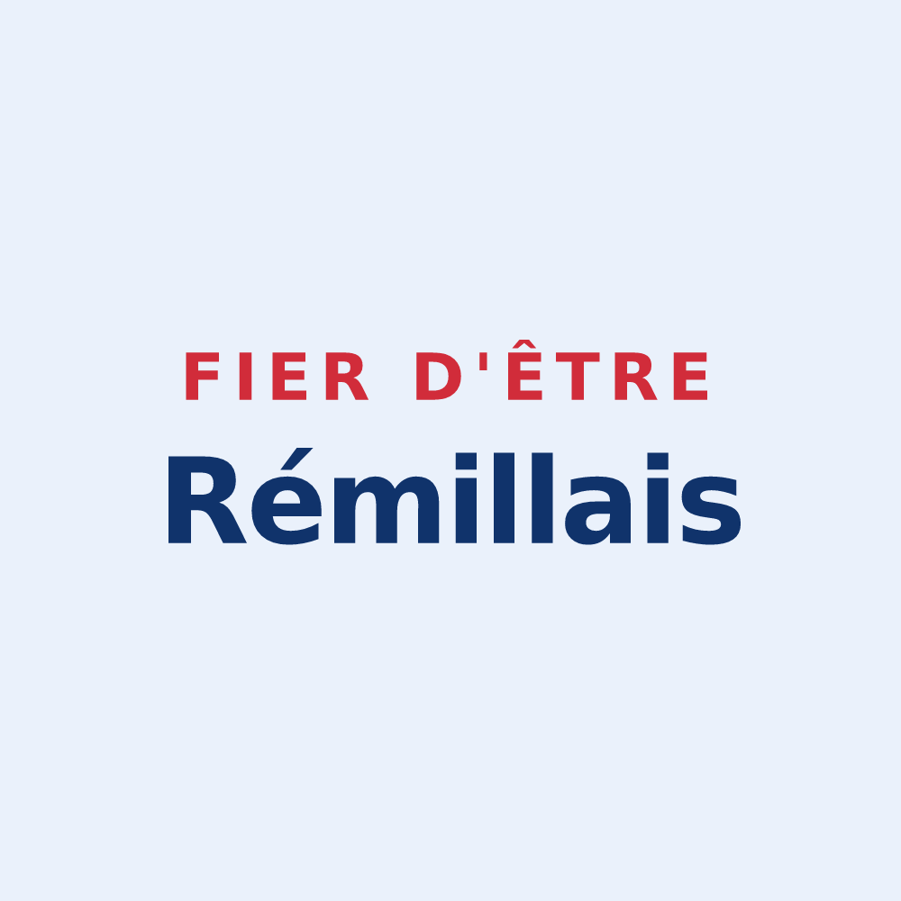 Sticker « Fier d'être Rémillais » — design pour Remilly Les Marais