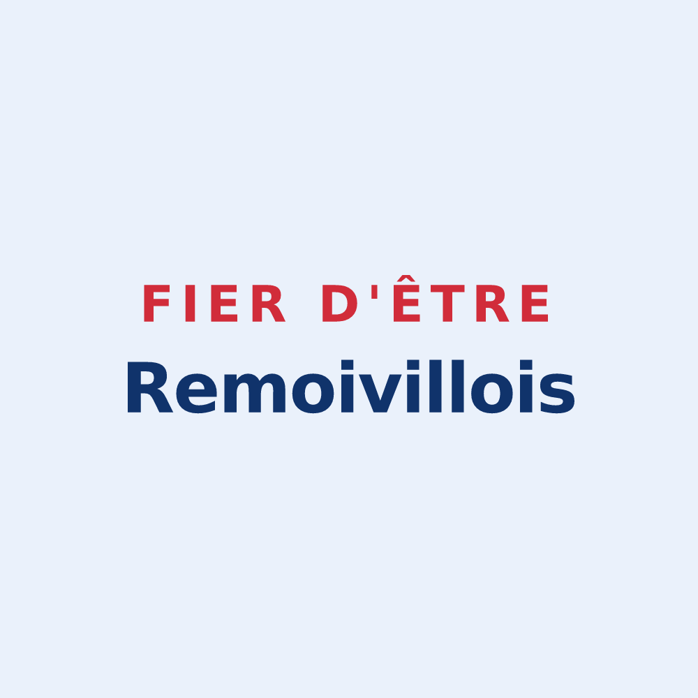 Sticker « Fier d'être Remoivillois » — design pour Remoiville