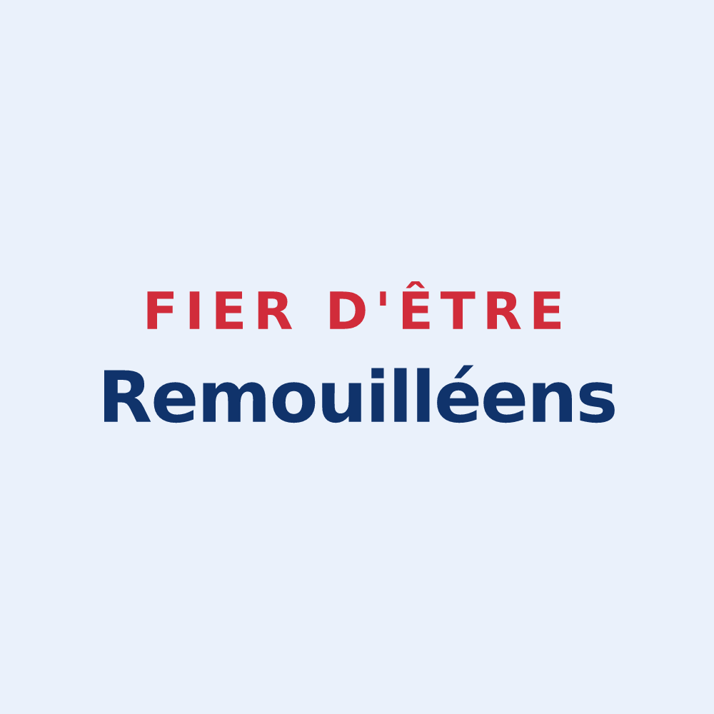 Sticker « Fier d'être Remouilléens » — design pour Remouillé