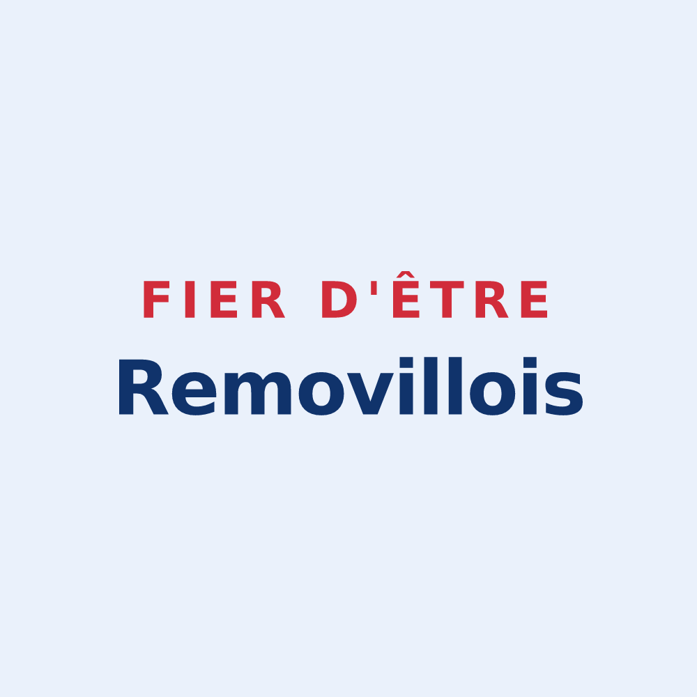 Sticker « Fier d'être Removillois » — design pour Removille