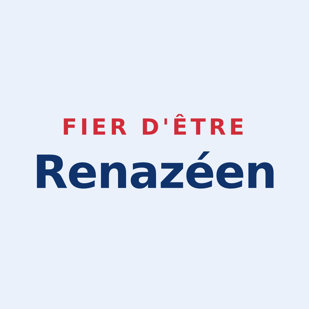 Sticker « Fier d'être Renazéen » — design pour Renazé