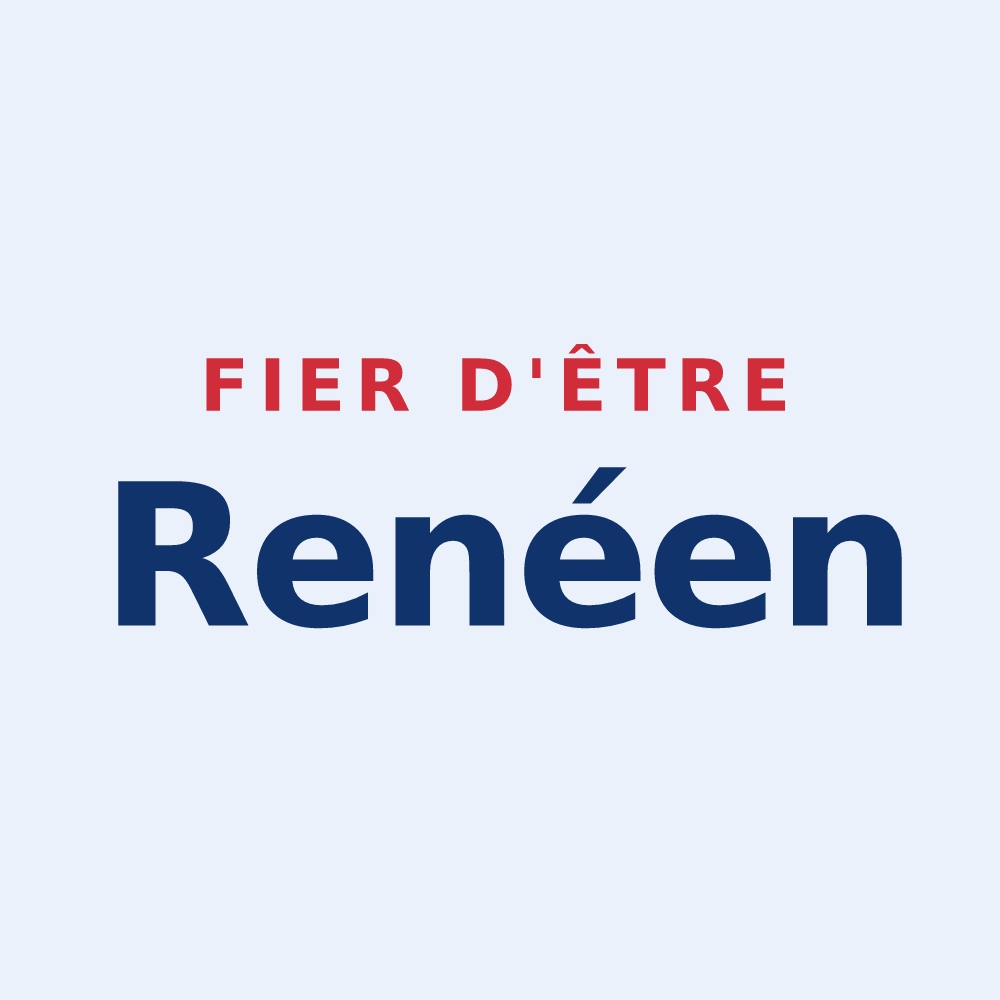Sticker « Fier d'être Renéen » — design pour René