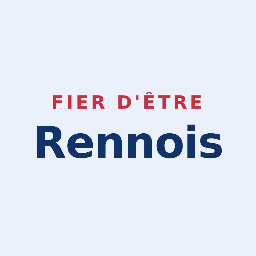 Sticker « Fier d'être Rennois » — design pour Rennes-les-Bains