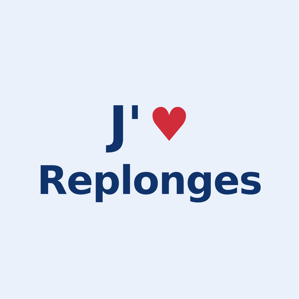 Sticker personnalisé Replonges — design J'aime Replonges
