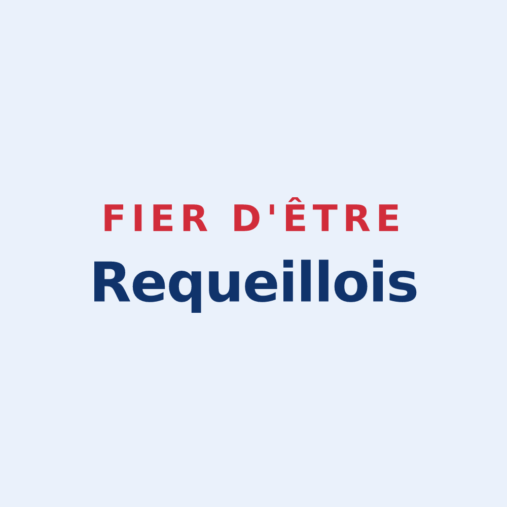 Sticker « Fier d'être Requeillois » — design pour Requeil