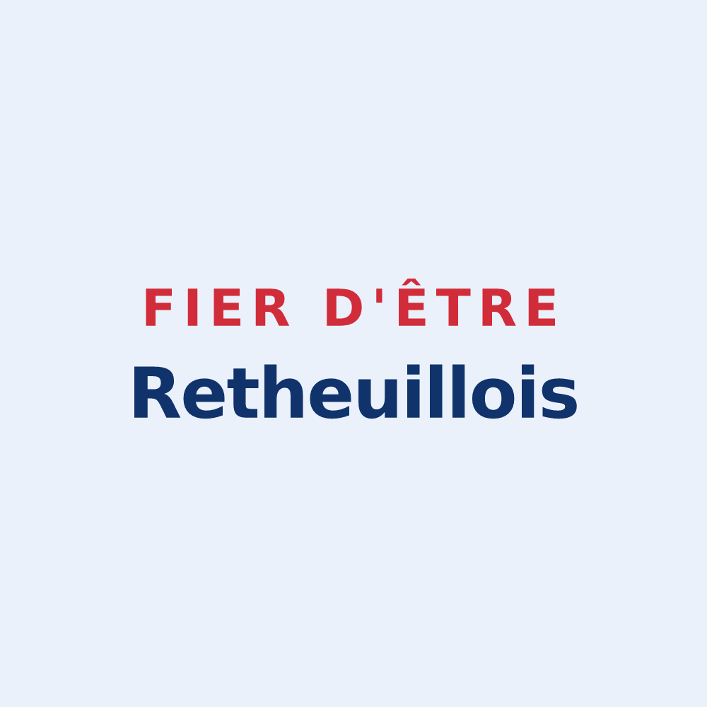 Sticker « Fier d'être Retheuillois » — design pour Retheuil