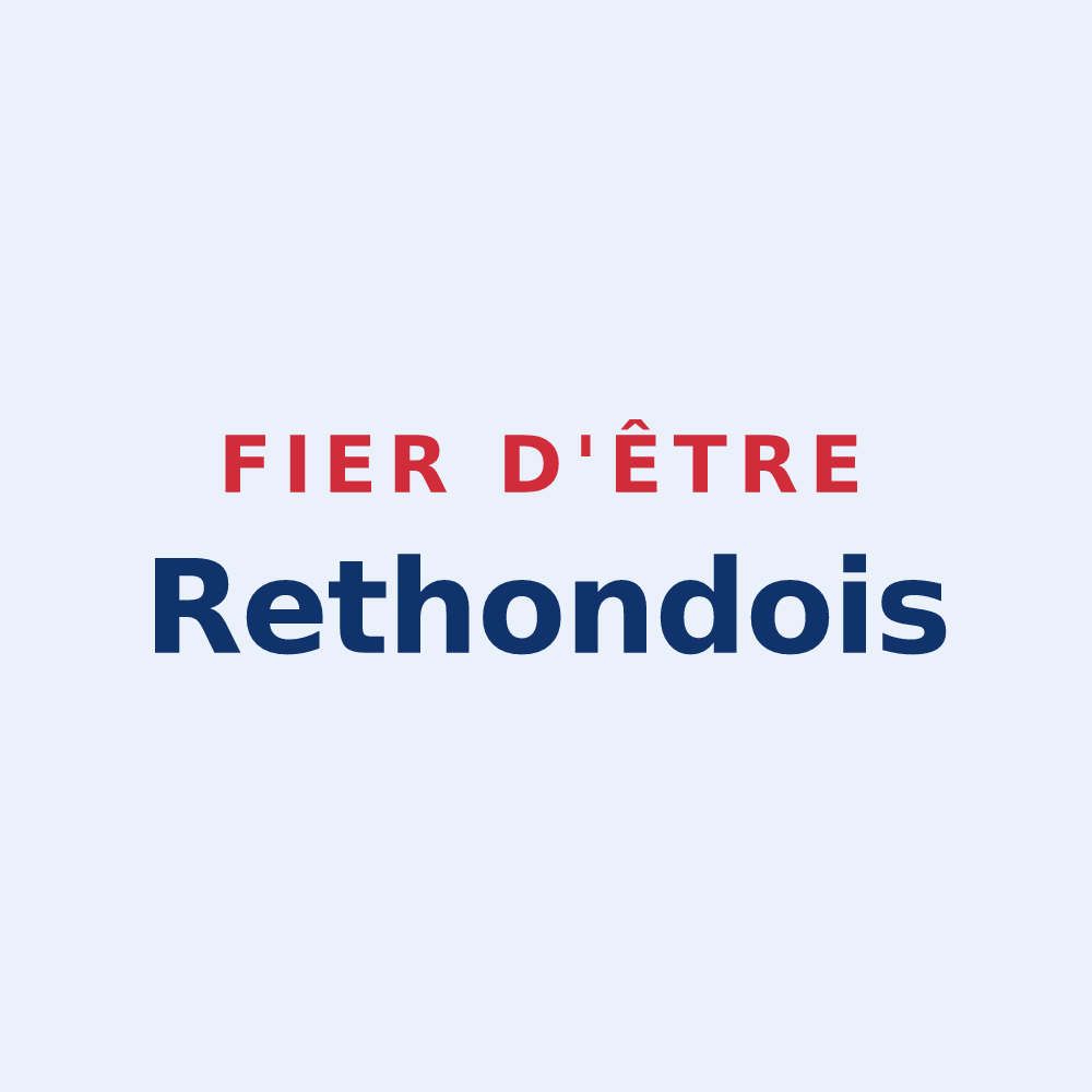Sticker « Fier d'être Rethondois » — design pour Rethondes
