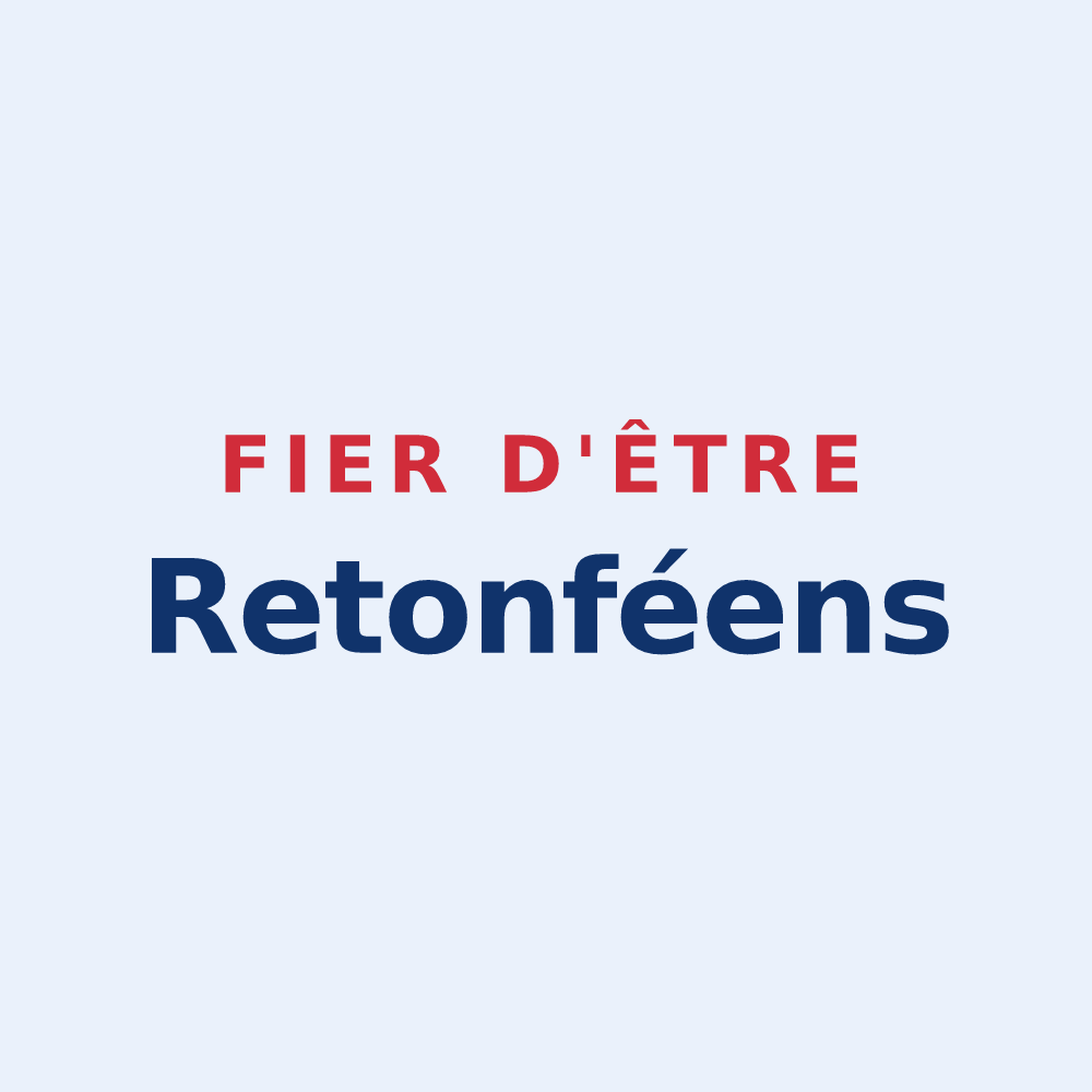 Sticker « Fier d'être Retonféens » — design pour Retonfey
